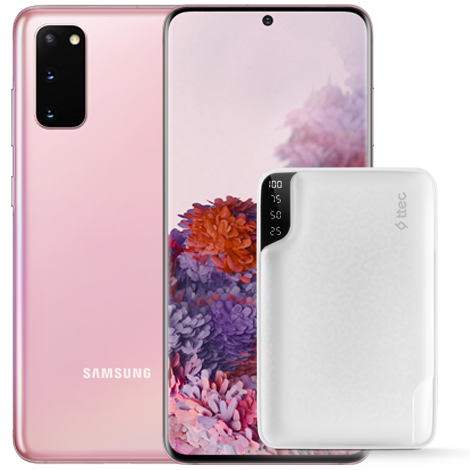 Galaxy S20 в комплект с ttec ReCharger 10 000 mAh