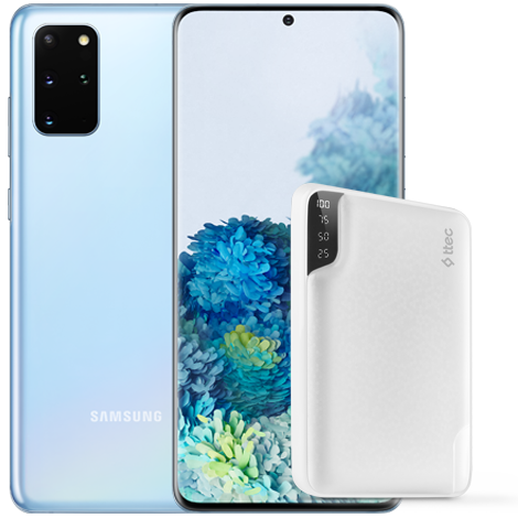 Galaxy S20+ в комплект с ttec ReCharger 10 000 mAh