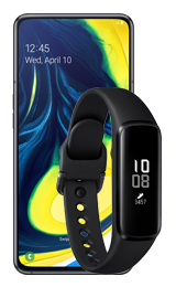 Samsung Galaxy A80 + Смарт гривна Samsung Galaxy FITe