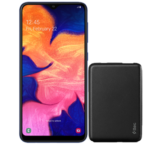 Galaxy A10 + ttec PowerCard 5 000 mAh