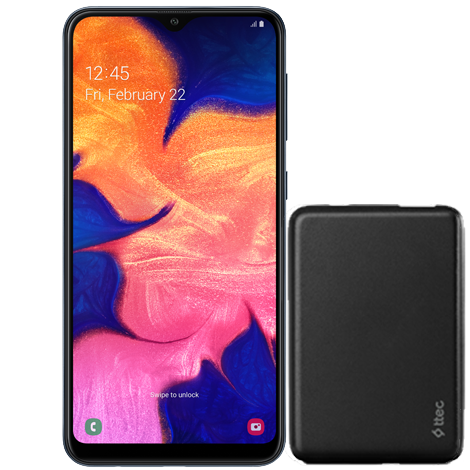 Galaxy A10 + ttec PowerCard 5 000 mAh