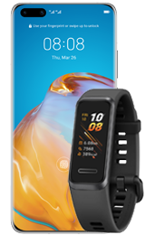 Huawei P40 Pro в комплект с Huawei Band 4