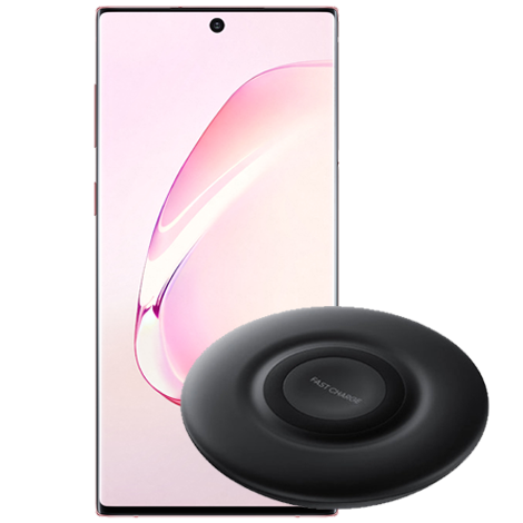 Galaxy Note 10 в комплект с безжично зарядно